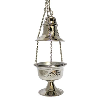 Niquelado de piezas religiosas como incensarios