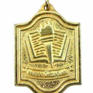 Medalla de Alumno distinguido en metal para estudiantes de cualquier nivel