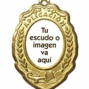 Medalla de premiación de aplicación para alumnos