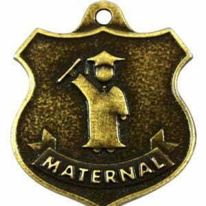 Medalla de maternal para infantes que terminan esta educación