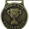 Medalla de Premio a la Excelencia con imagen personalizada al reverso