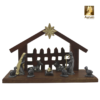 Nacimiento artesanal de navidad en tamaño pequeño para colocar en mesa o repisa