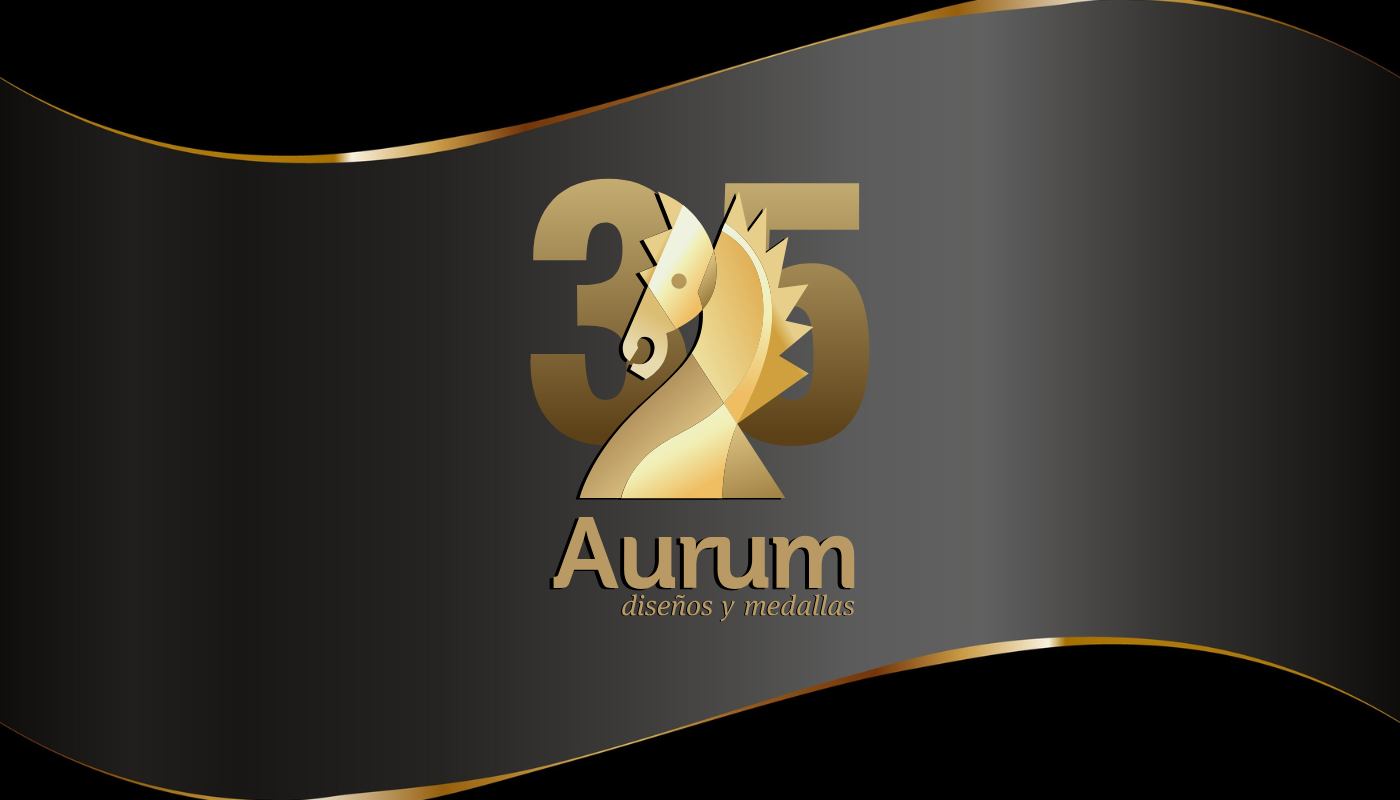 35 años Medallas Aurum